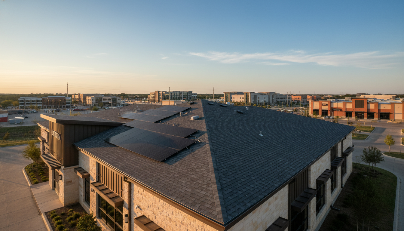 Swordsmen Roofing is a leading commercial roofing contractor serving businesses, property managers, and facility owners throughout Austin and across North and Central Texas.