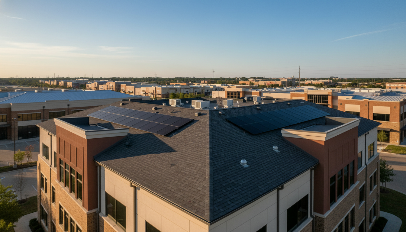Swordsmen Roofing is a leading commercial roofing contractor serving businesses, property managers, and facility owners throughout Austin and across North and Central Texas.